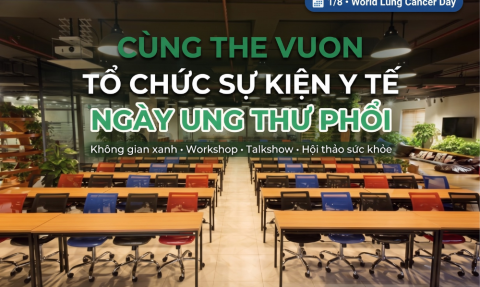 Cùng The Vuon tổ chức sự kiện y tế tại Hà Nội ngày Ung thư Phổi
