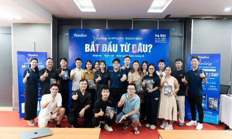 Nhìn lại workshop AI Aff Teedoo tại The Vuon Luxury Garden Office 