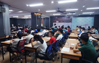 Cuộc thi Toán quốc tế AMC tại The Vuon thu hút hơn 120 học sinh