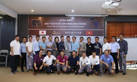 Sự kiện ra mắt sản phẩm máy lọc nước ion kiềm tại The Vuon