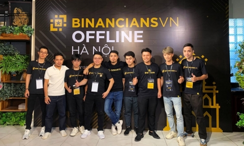 Hội thảo Crypto Hà Nội của Binancians Việt Nam tổ chức tại The Vuon 