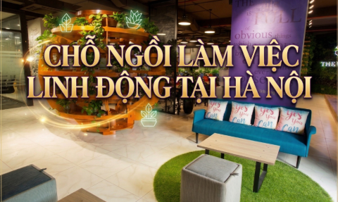 The Vuon cho thuê chỗ ngồi làm việc linh động tại Hà Nội với giá cực hợp lý 
