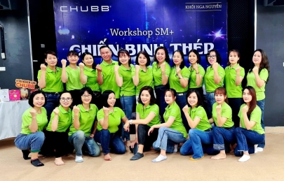 Workshop Chiến Binh Thép của CHUBB: Sự kiện doanh nghiệp ấn tượng tại The Vuon Hà Nội