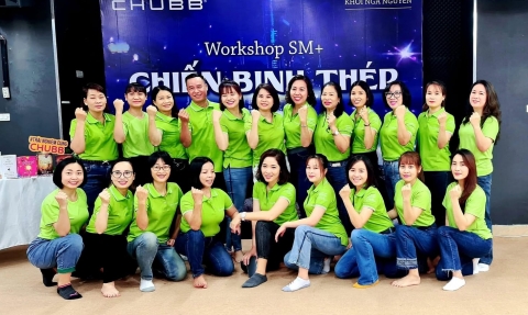 Workshop Chiến Binh Thép của CHUBB: Sự kiện doanh nghiệp ấn tượng tại The Vuon Hà Nội
