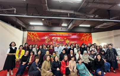 Chung cư D2 Giảng Võ lựa chọn The Vuon làm địa điểm tổ chức tiệc tất niên ấn tượng