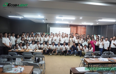 Ecoba ENT tổ chức chương trình đào tạo văn hoá doanh nghiệp tại The Vuon