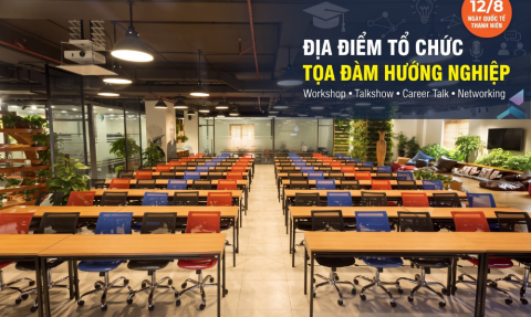 Địa điểm tổ chức tọa đàm hướng nghiệp Ngày Quốc tế Thanh niên - The Vuon 