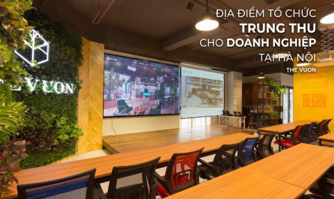 Địa điểm tổ chức Trung Thu cho doanh nghiệp tại Hà Nội - The Vuon 