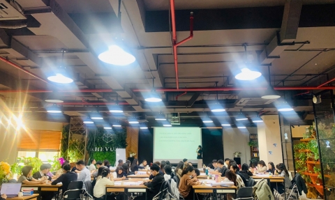 Workshop tiếng Anh English TaTa tại The Vuon Luxury Garden