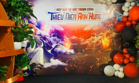 Gamota tổ chức họp báo ra mắt game “Thiếu Niên Anh Hùng” tại The Vuon