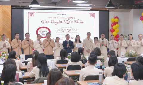 Tiệc tất niên Gosiga 2026: Hành trình chánh niệm & bình an tại The Vuon 