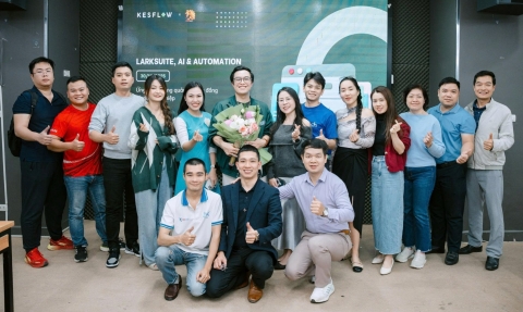 Workshop tại The Vuon: KesFlow ứng dụng AI trong quản lý doanh nghiệp