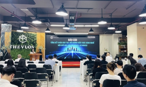 Tổng kết khóa đào tạo BĐS VIM EDU tại The Vuon: Địa điểm tổ chức sự kiện cao cấp Hà Nội