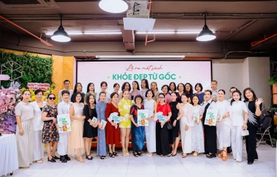 Lễ ra mắt sách “Khỏe đẹp từ gốc” tại The Vuon Hà Nội 