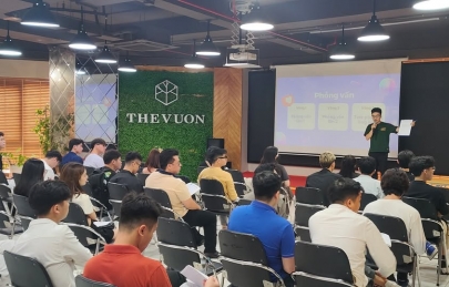 Phỏng vấn tuyển dụng livestream bán hàng – Nerman lựa chọn The Vuon
