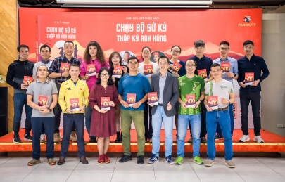 PandaFit lựa chọn The Vuon làm không gian tổ chức ra mắt sách chạy bộ 