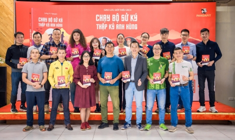 PandaFit lựa chọn The Vuon làm không gian tổ chức ra mắt sách chạy bộ 