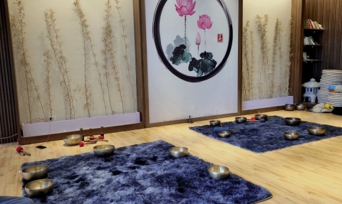 Workshop trị liệu âm thanh tại The Vuon - Thiền định & chữa lành bằng Singing Bowl 