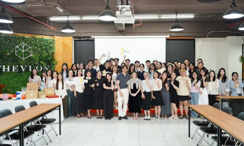 Sinh nhật quý I sự kiện The IELTS: Bữa tiệc cảm xúc tại không gian xanh The Vuon 