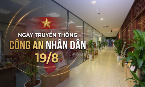 Tổ chức sự kiện Ngày truyền thống Công an Nhân dân 19/8 tại The Vuon 
