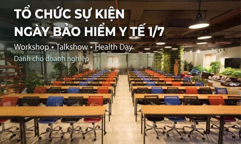 Tổ chức sự kiện ngày bảo hiểm y tế 1/7 cho doanh nghiệp tại The Vuon 