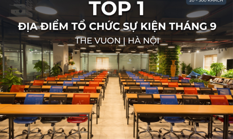 The Vuon - Top 1 địa điểm tổ chức sự kiện tháng 9 tại Hà Nội  