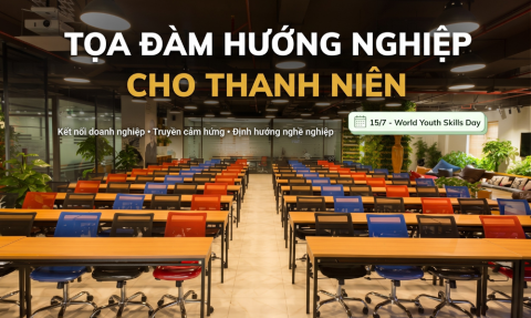 Tổ chức tọa đàm hướng nghiệp cho thanh niên tại The Vuon 