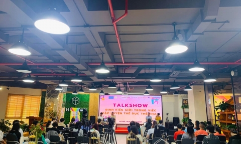 Talkshow bình đẳng giới do Tuva Communication tổ chức tại The Vuon Giảng Võ 