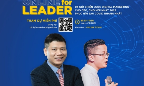 Workshop digital marketing online Vinalink tại The Vuon 