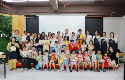 Workshop làm bánh trung thu cho bé tại The Vuon - Trải nghiệm ý nghĩa cùng gia đình