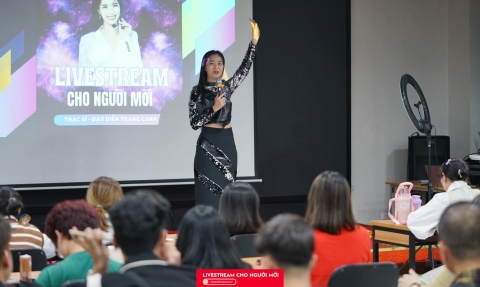Workshop Livestream cho người mới tại The Vuon Luxury Garden