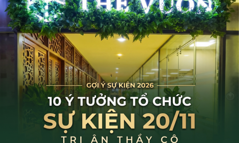 10 ý tưởng tổ chức sự kiện 20/11 tri ân thầy cô 2026