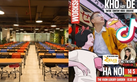 Workshop xây kênh Tiktok tại The Vuon: Bắt trend đúng - Phát triển bền vững