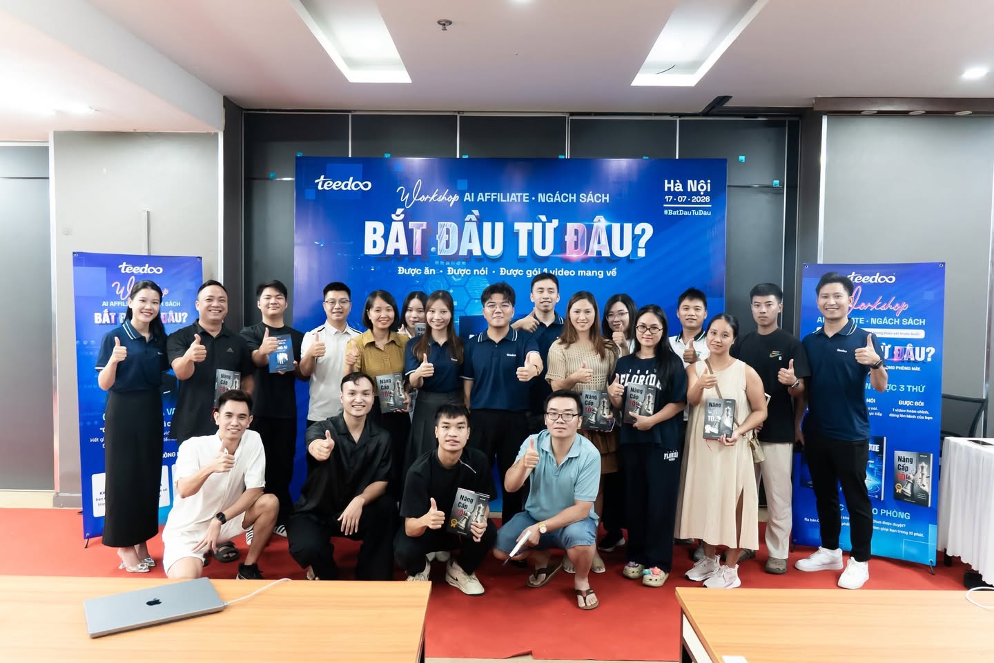 Nhìn lại workshop AI Aff Teedoo tại The Vuon Luxury Garden Office 