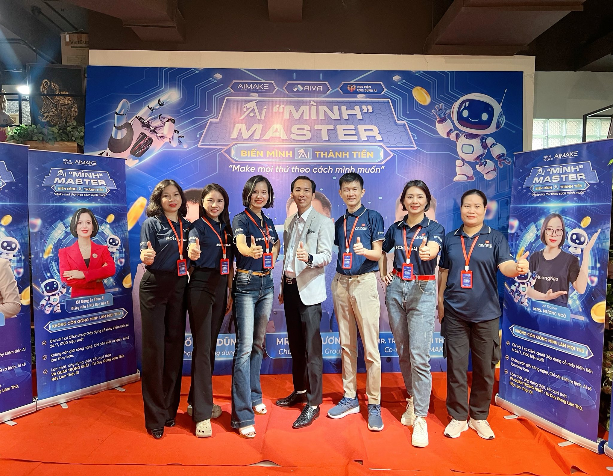 Workshop đào tạo thực chiến AI Mình Master tại The Vuon 