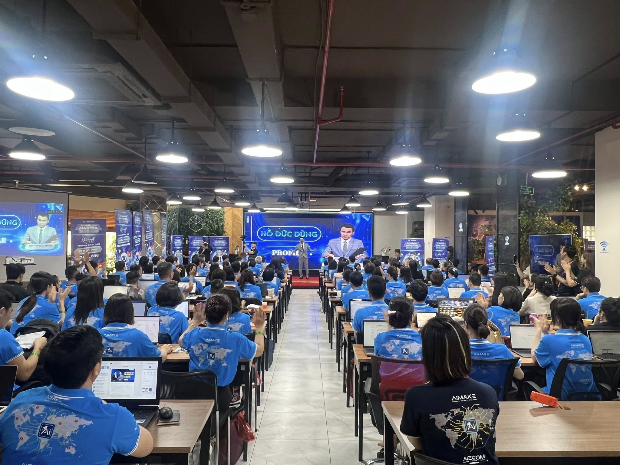 Workshop đào tạo thực chiến AI Mình Master tại The Vuon 