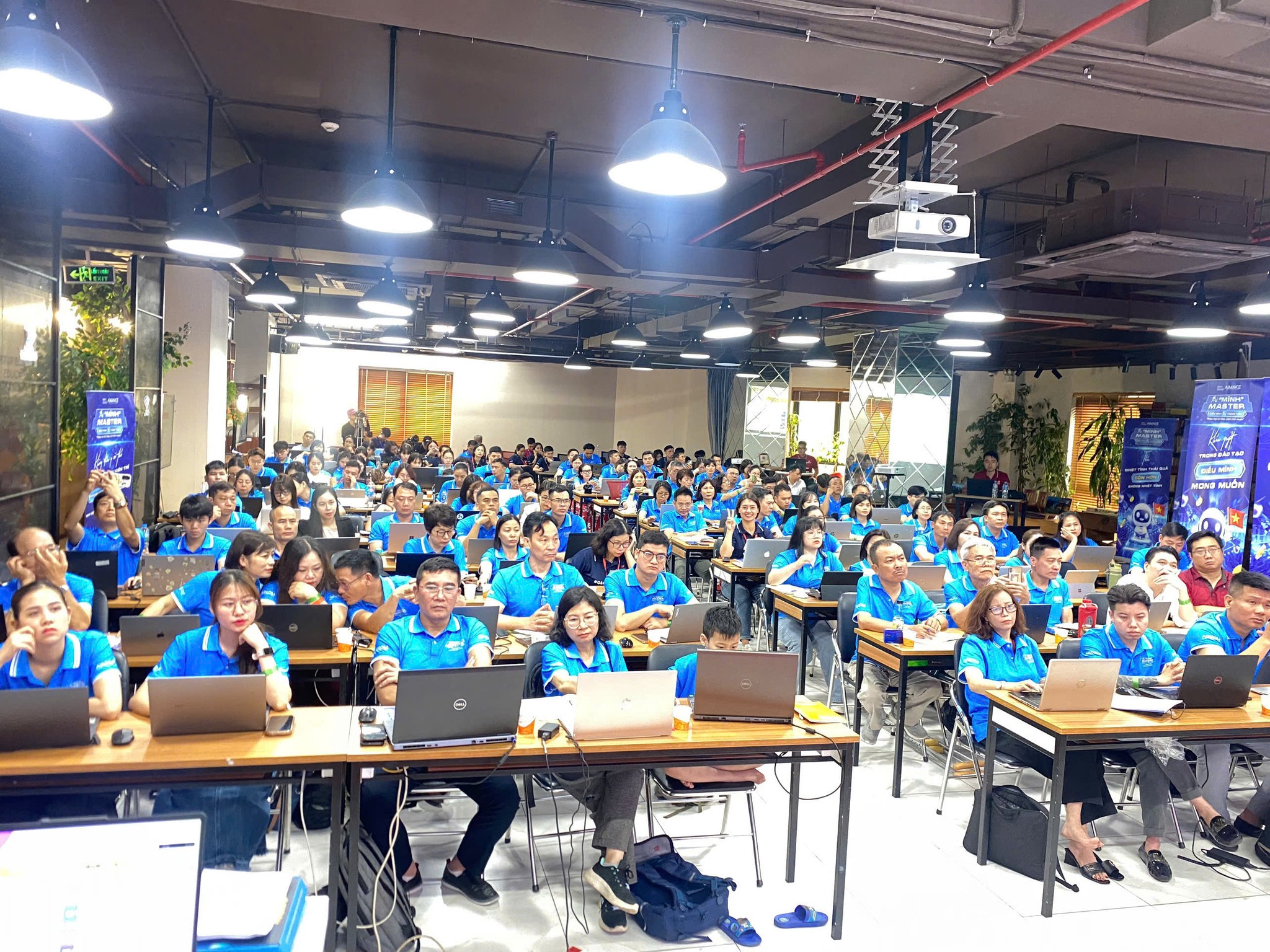Workshop đào tạo thực chiến AI Mình Master tại The Vuon 