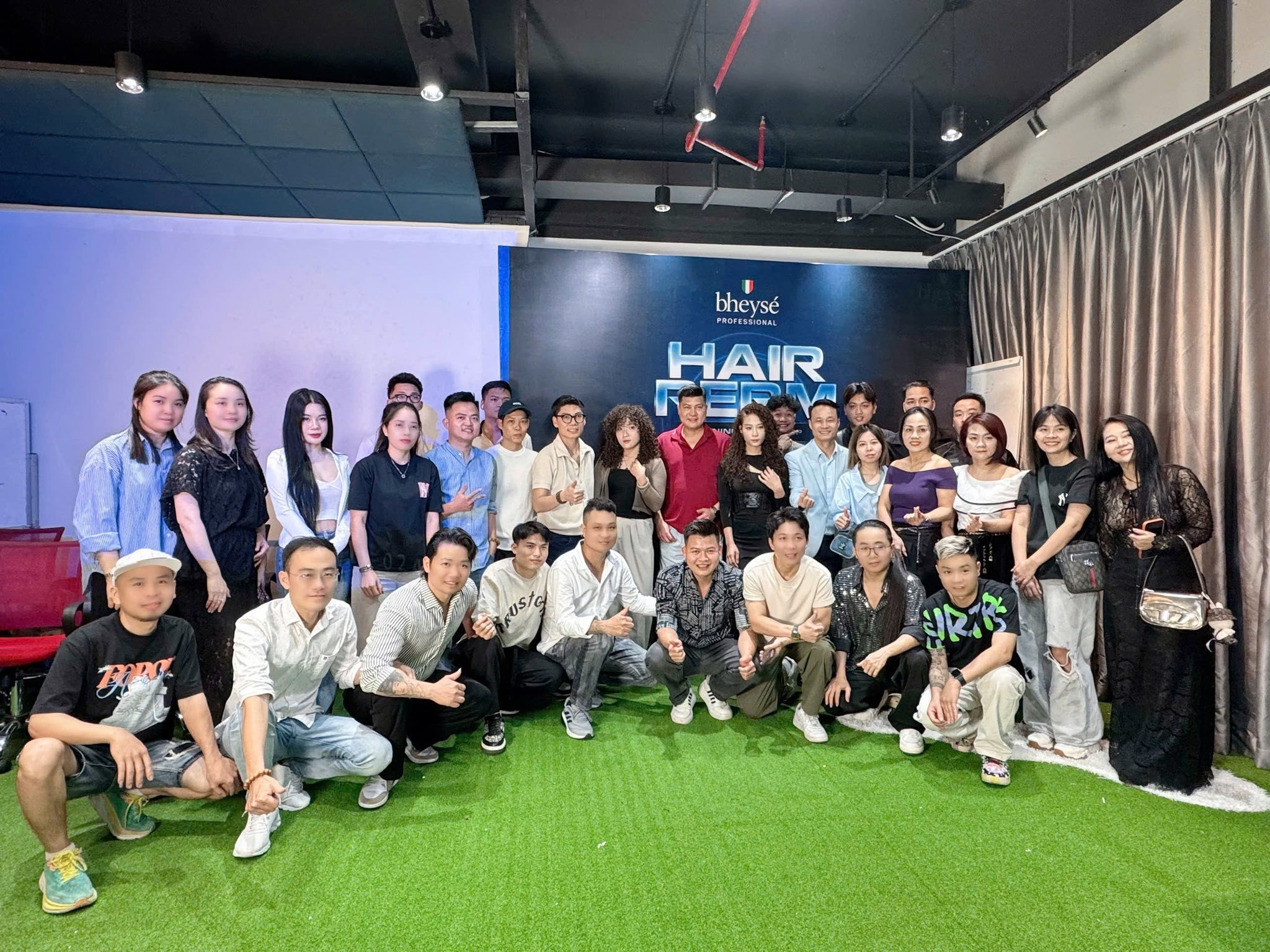 Workshop uốn tóc thuần chay tại The Vuon