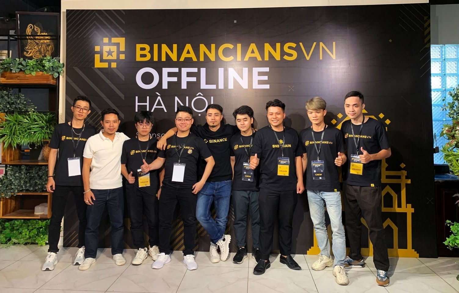 Hội thảo Crypto Hà Nội của Binancians Việt Nam tổ chức tại The Vuon 