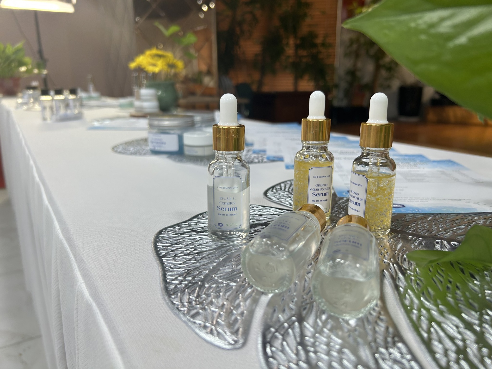 Tổ chức hội thảo chăm sóc da Hà Nội Spotlight on Skincare tại The Vuon Luxury Garden Office