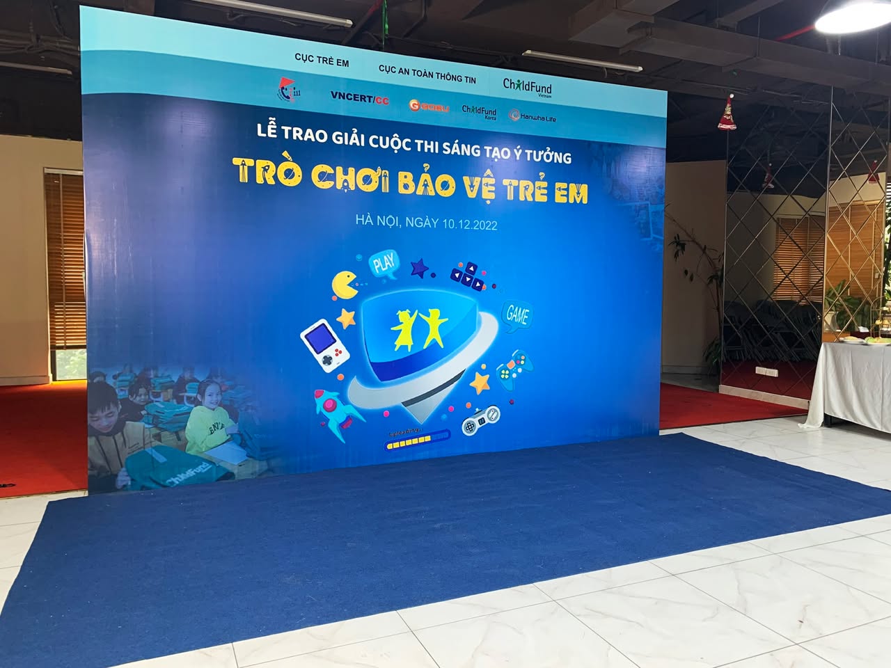 Sự kiện Trò chơi bảo vệ trẻ em 2022 tại The Vuon