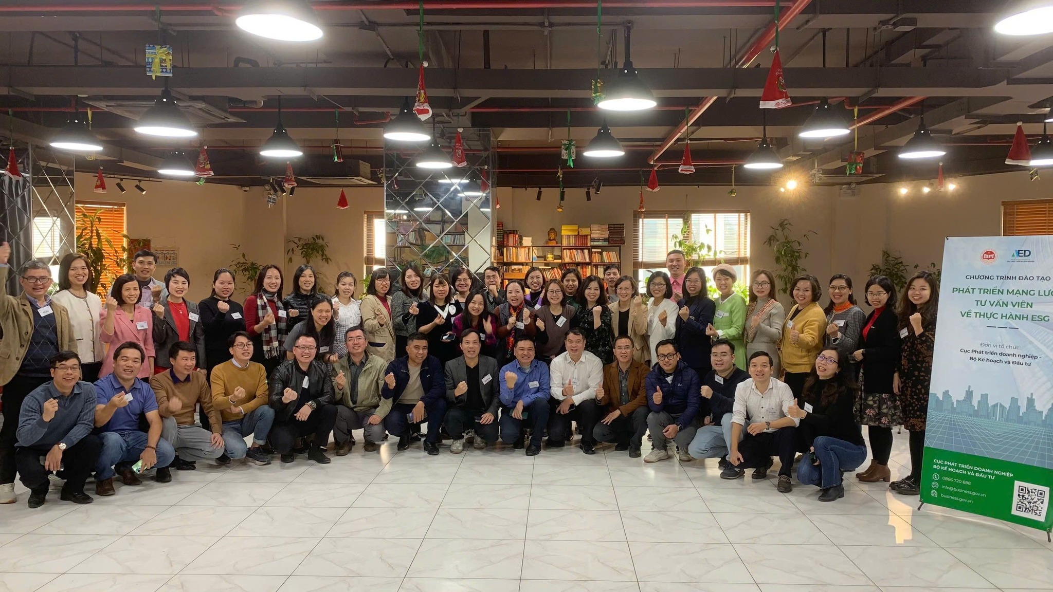 Sự kiện huấn luyện thực hành ESG tại The Vuon