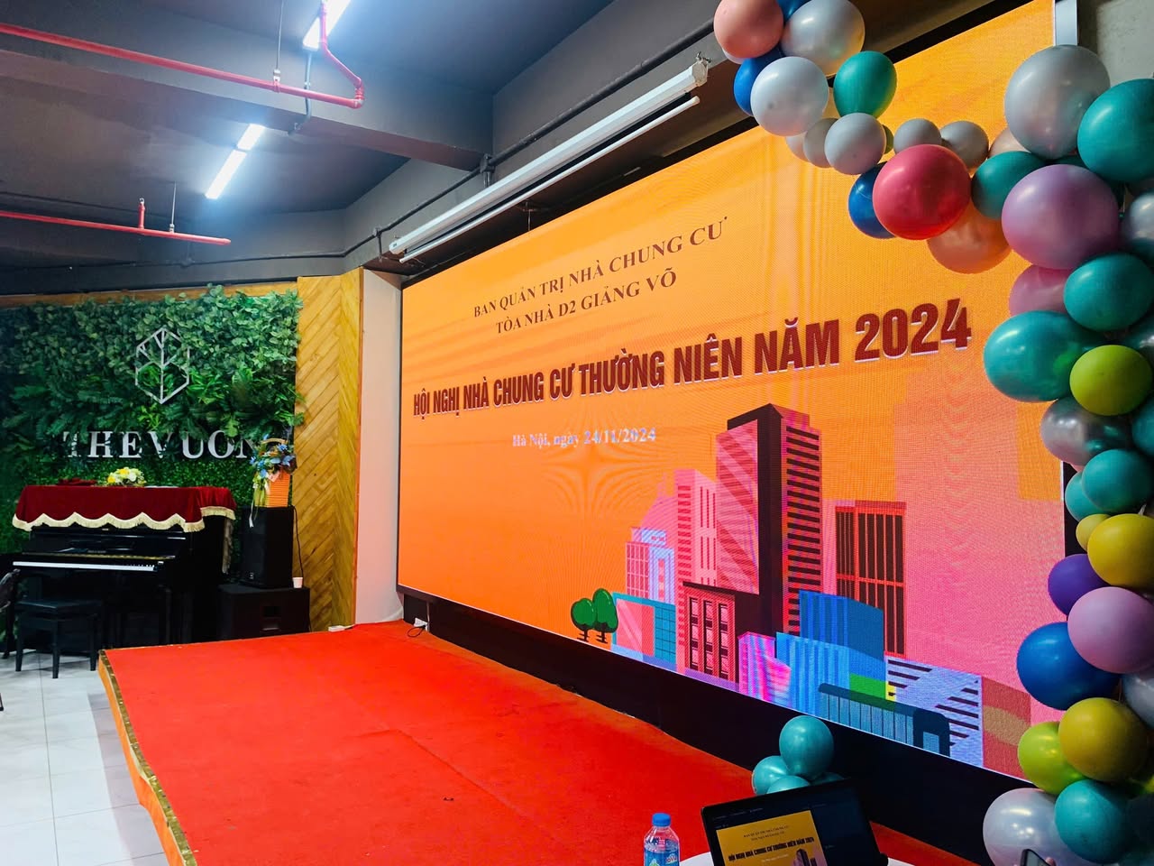 Hội nghị Nhà chung cư thường niên 2024 tại The Vuon 