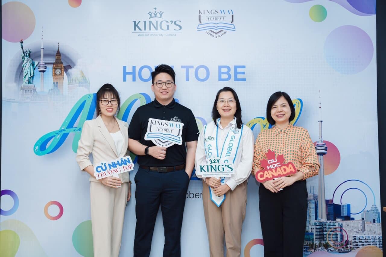 Hội thảo du học Canada của trường Kingsway Academy tại The Vuon 