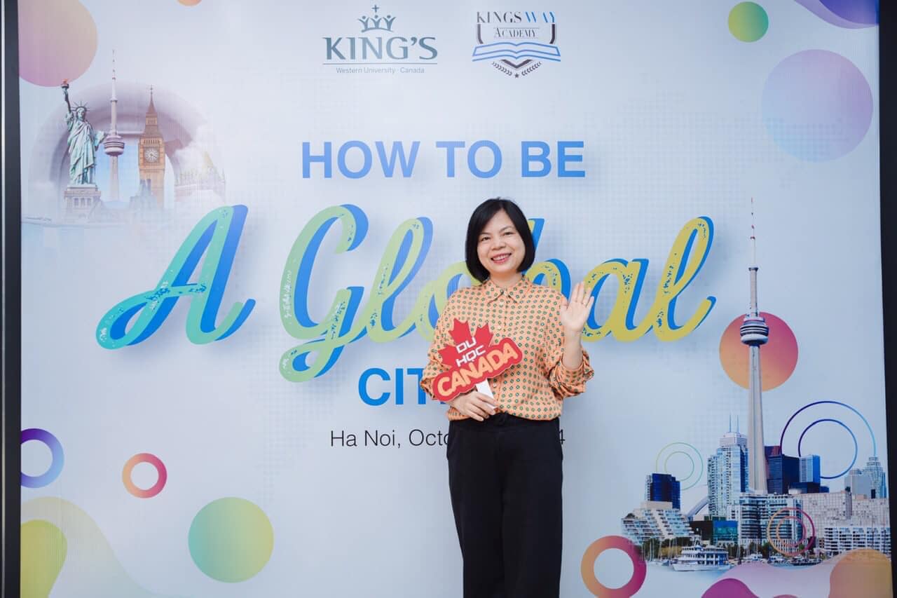 Hội thảo du học Canada của trường Kingsway Academy tại The Vuon 