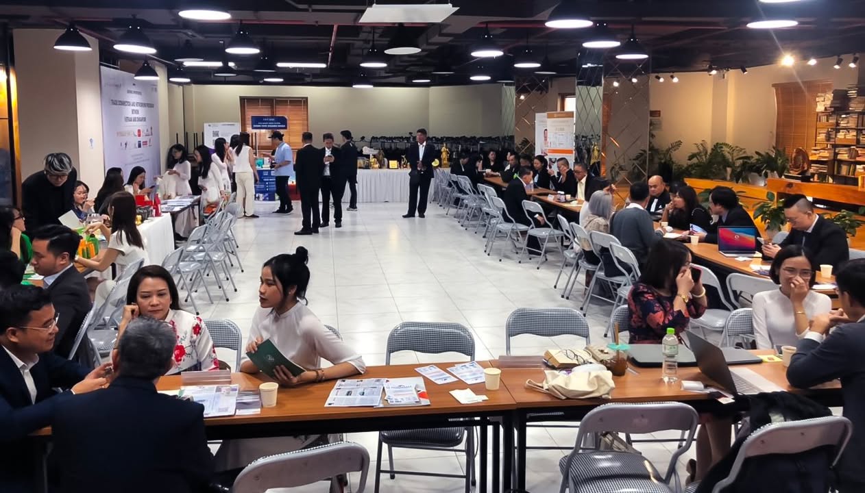 Hội thảo kết nối doanh nghiệp Việt Nam và Singapore tại The Vuon