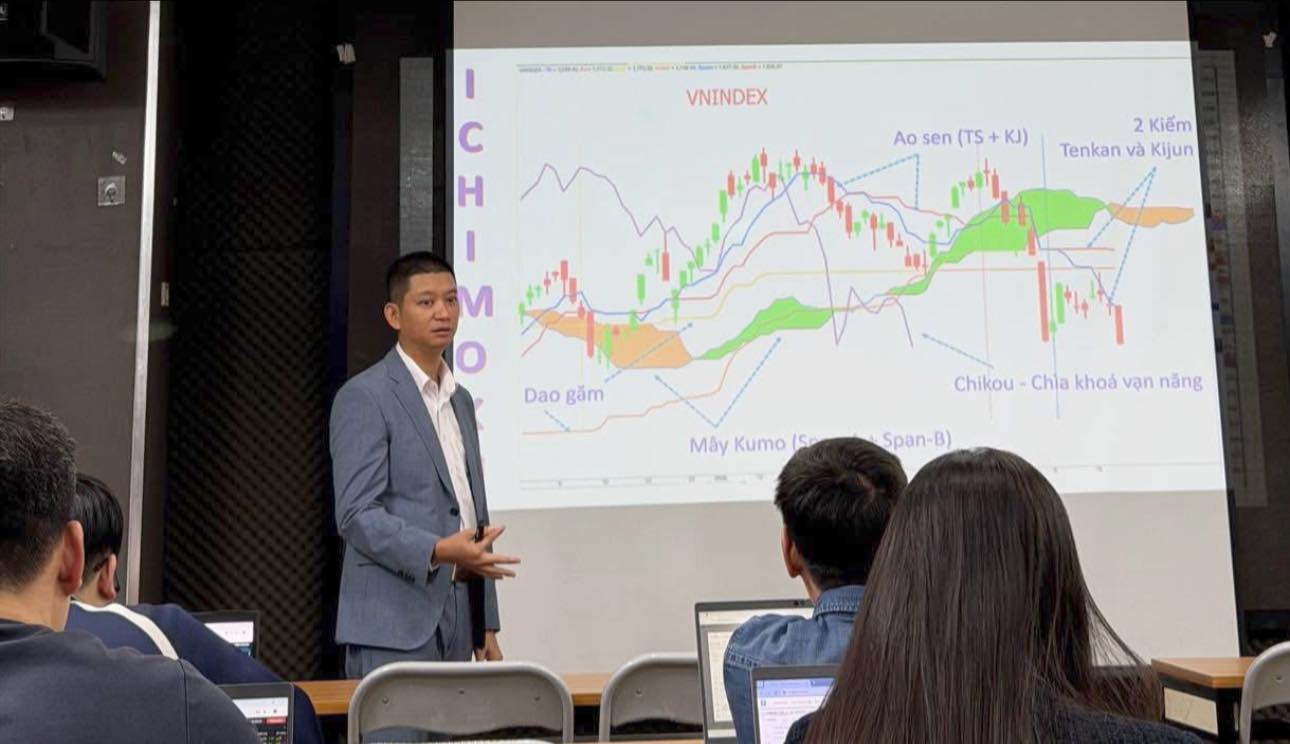 Khóa học Ichimoku Trịnh Phát tại The Vuon - địa điểm tổ chức sự kiện đẳng cấp Hà Nội 