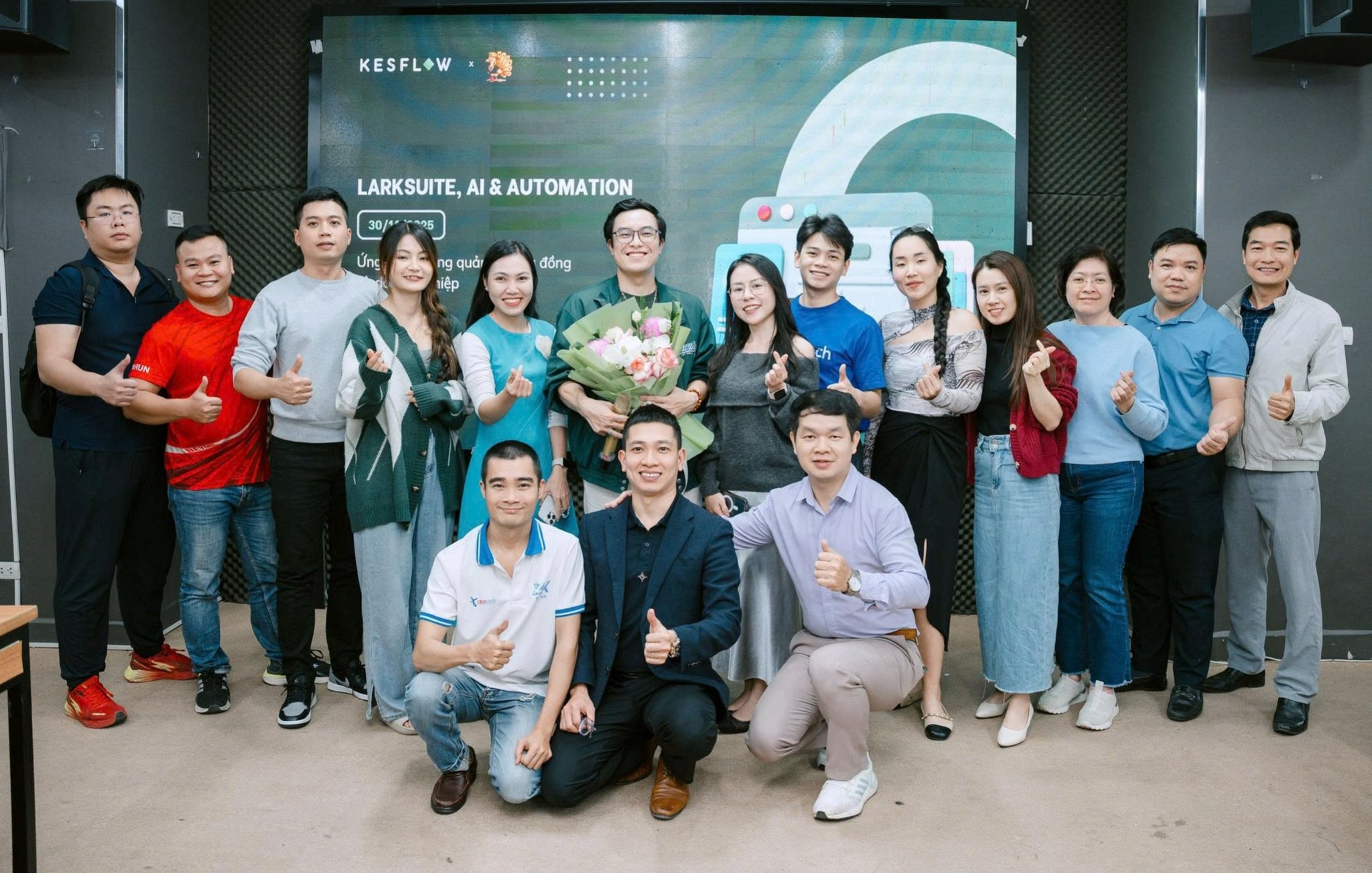 Workshop tại The Vuon: KesFlow ứng dụng AI trong quản lý doanh nghiệp