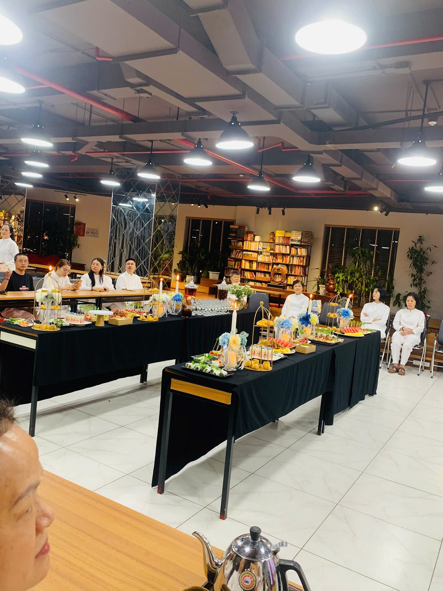  Không gian tổ chức sự kiện tri ân ấm cúng tại The Vuon