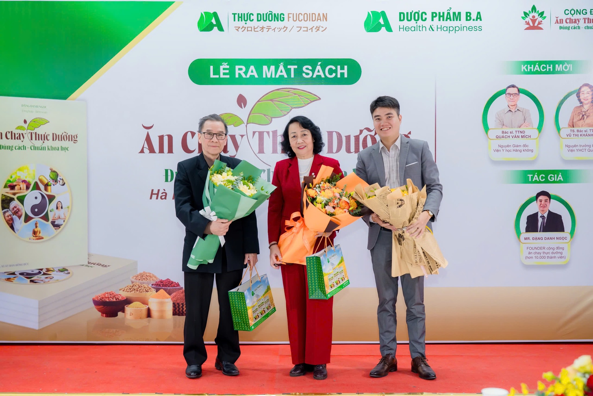 Lễ ra mắt sách ăn chay thực dưỡng Fucoidan tại The Vuon 